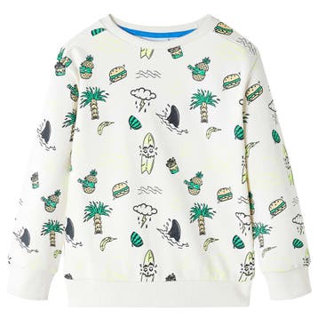 vidaXL Kindertrui 128 zachtecru, Verzenden, Nieuw