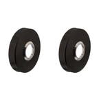 Intersteel rozetten verdekt ø53x10mm structuur zwart, Doe-het-zelf en Verbouw, Deuren en Horren, Verzenden, Nieuw