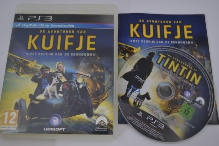 De Avonturen Van Kuifje - Het Geheim Van De Eenhoorn (PS3), Spelcomputers en Games, Games | Sony PlayStation 3, Zo goed als nieuw