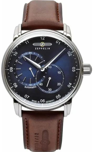 Zeppelin 8662-3 New Captains Line automatisch horloge, Sieraden, Tassen en Uiterlijk, Horloges | Heren, Overige merken, Staal