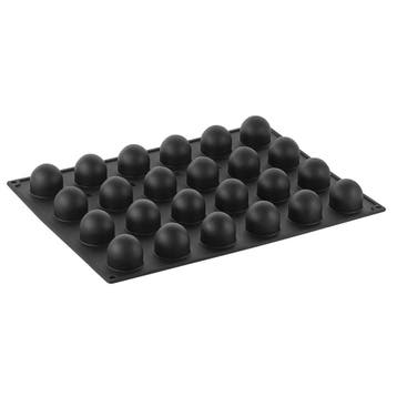 Pavoni Siliconen Bakvorm Bol Ø40mm (24) 30x40cm, Verzenden, Nieuw