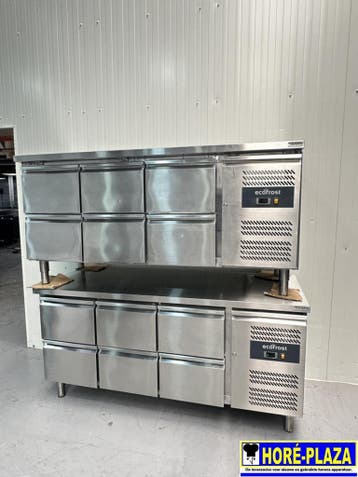 Ecofrost koelwerkbank 6 laden | 1800mm | geforceerd | RVS, Gebruikt, Koelen en Vriezen