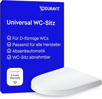 D-vorm Toiletbril Softclose - Goedkope retourdeal, Ophalen of Verzenden, Zo goed als nieuw, Chroom, Toilet