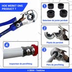 ToolLine | Perstang UP-set (hydraulisch) | Uponor perstang, Verzenden, Nieuw
