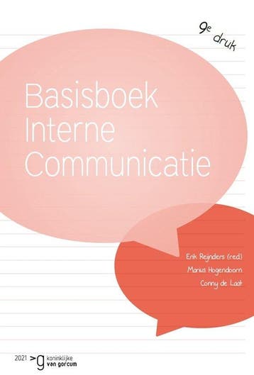 9789023257721 Basisboek interne communicatie | Tweedehands, Boeken, Verzenden, Zo goed als nieuw, Erik Reijnders