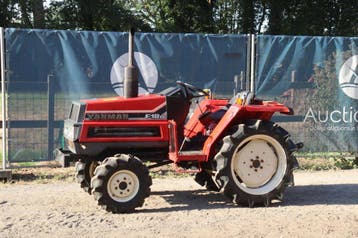 Veiling: Minitractor Yanmar F18D Diesel 18pk, Gebruikt, Tot 2500, Tot 80 Pk, Ophalen