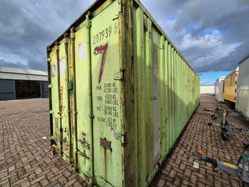 Gebruikte 40ft zeecontainer – direct uit voorraad leverba., Verzenden