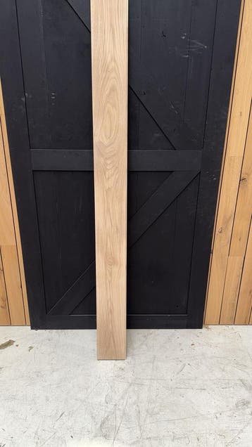 Speciale Aanbieding: Eiken vloer geborsteld wit, Minder dan 25 mm, Eiken, Nieuw, 200 tot 250 cm