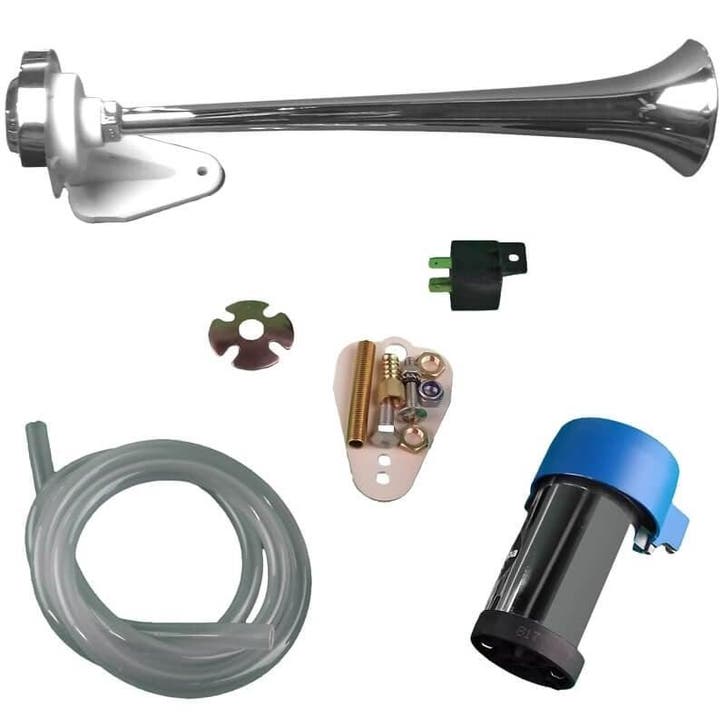 Scheepshoorn met Compressor 12V 108Db 326Hz 39cm, Watersport en Boten, Bootonderdelen, Ophalen of Verzenden