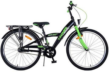 Volare Thombike 24 inch jongensfiets - Groen Zwart, Nexus 3, Fietsen en Brommers, Verzenden, Nieuw
