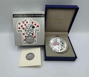 Frankrijk. 10 Euro 2013 Tour de France - Bolletjes Trui