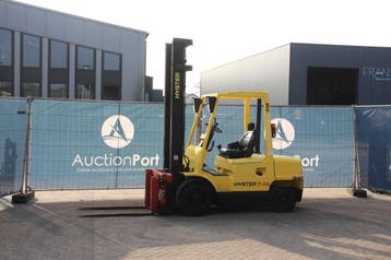 Veiling: Heftruck Hyster H3.00XM Diesel 2220kg 4.7m 2004, Ophalen, Diesel, Heftruck, Hyster