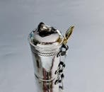 Mustard Pot with Spoon - Olie-en-azijnstelletje - .800