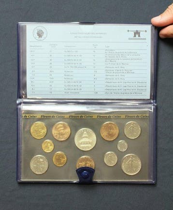 Frankrijk. Year Set (FDC) 1983 (12 monnaies) dont 1 en