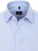 Venti Overhemd Blauw Modern Fit Strijkvrij 1480-115, Verzenden, Nieuw, Blauw