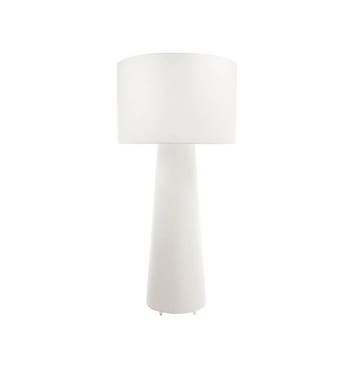 3x Cappellini Big Shadow vloerlamp Ø56x120 cm Wit Gebruikt, Gebruikt, Overige materialen, E27 (groot), 100 tot 150 cm