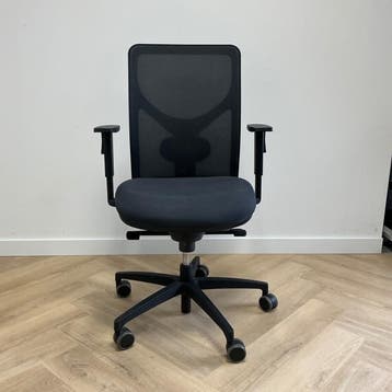 Sitland ergonomische bureaustoel, antraciet - zwart, Ophalen of Verzenden, Ergonomisch, Gebruikt, Bureaustoel