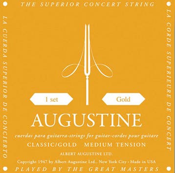 Augustine Classic Gold Medium tension .028, Muziek en Instrumenten, Verzenden, Nieuw