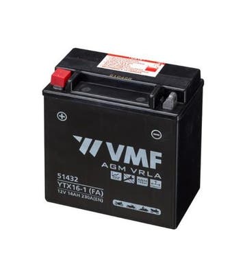 VMF Powersport AGM FA accu | 51432 | 12V 14Ah, Ophalen of Verzenden, Nieuw