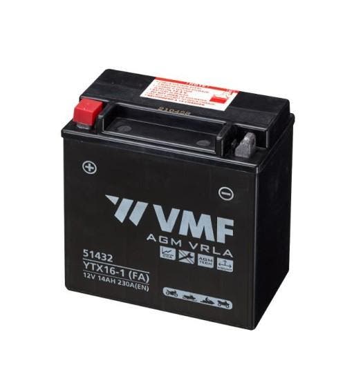 VMF Powersport AGM FA accu | 51432 | 12V 14Ah, Auto-onderdelen, Accu's en Toebehoren, Ophalen of Verzenden