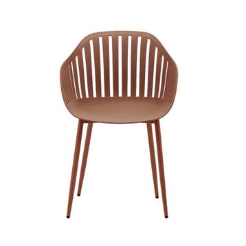 DS4U - Harry tuinstoel - Set van 6 - Terracotta -, Ophalen of Verzenden, Nieuw