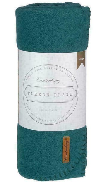 Fleece plaid diverse kleuren - terrasdeken woondeken plaids, Ophalen of Verzenden, Nieuw