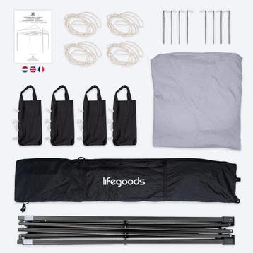 2dekans | LifeGoods Partytent - Paviljoen - EasyUp -, Ophalen of Verzenden, Zo goed als nieuw