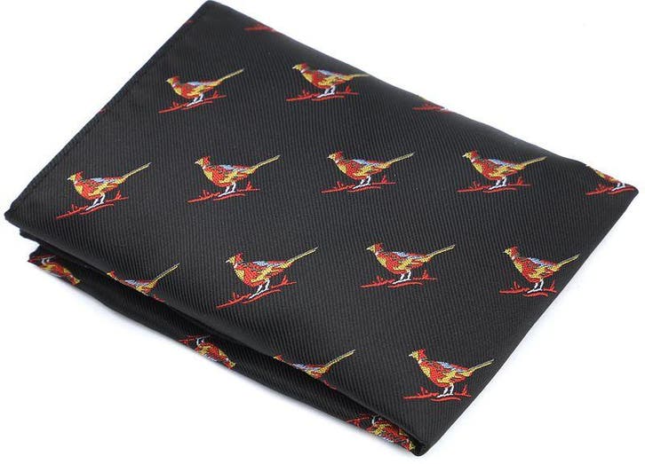 Suitable Pochet Fazant Zwart maat one size Heren, Kleding | Heren, Stropdassen, Zwart, Nieuw, Verzenden