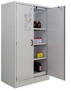 Veiligheidskast voor chemicaliën - Dubbeldeurs, Huis en Inrichting, Brandblussers en Brandkasten, Ophalen of Verzenden, Nieuw