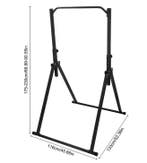 Opvouwbare Power Tower Pull Up Bar Dip Station Verstelbaar, Sport en Fitness, Fitnessapparatuur, Verzenden, Nieuw