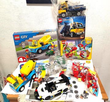 Lego Set - City, Creator, Speed Champions, Technic - City, Nieuw
