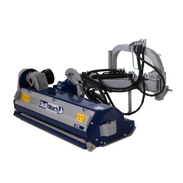 Zijklepelmaaier met arm 160 cm BullMach Estia 160, Verzenden