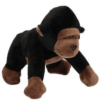 Gorilla aap knuffel - pluche - 16 cm - dierenknuffel, Kinderen en Baby's, Speelgoed | Knuffels en Pluche, Verzenden, Nieuw