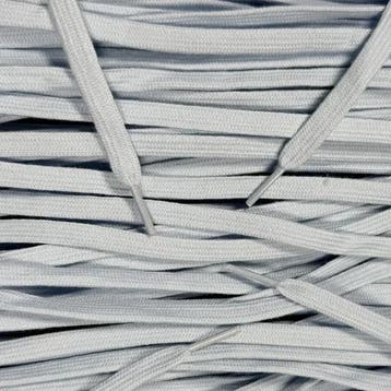 Katoenen veters - Oudblauw • 120  cm x 8 mm, Ophalen of Verzenden, Nieuw