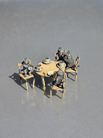 Onbekend Wenen Vienna Austria - Onbekend - sculptuur, Cat