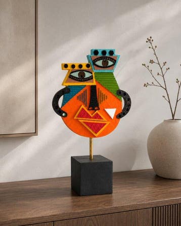 sculptuur, Expressief Modern Sculptuur – Abstract, Antiek en Kunst, Kunst | Designobjecten