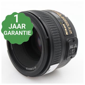 Nikon AF-S 50mm f/1.8G, Verzenden, Gebruikt