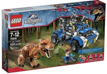 Lego Set - 75918 - Jurassic World - T.Rex Tracker, Nieuw