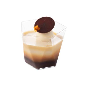 Martellato Lepelgebak cups Vijfhoek (120 ml) / 100 stuks, Verzenden, Nieuw