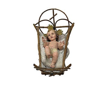 LAS ARTES DECORATIVAS OLOT - sculptuur, NIÑO JESÚS - 18 cm -, Antiek en Kunst