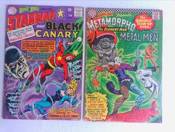 Brave and the Bold #61 & 66 - Origin of Starman and Black, Nieuw
