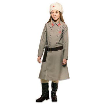Russisch kostuum meisje, Verzenden, Nieuw, Feestartikel