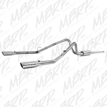 MBRP 2004-2008 Ford F150 4.6/5.4L EC/CC-SB Cat Back Dual, Ophalen of Verzenden, Nieuw