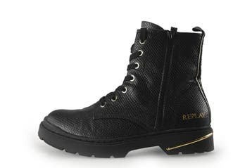 Replay Veterboots in maat 36 Zwart, Verzenden, Zwart, Overige typen, Replay