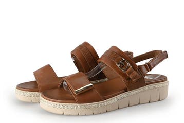 Tamaris Sandalen in maat 39 Cognac, Tamaris, Overige kleuren, Verzenden, Sandalen of Muiltjes
