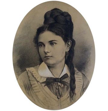 Jacques Reich (1852 - 1923) - Ritratto di giovane donna, Antiek en Kunst