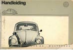 1972 Volkswagen Kever 1200 1300 Instructieboekje  Nederlands, Verzenden