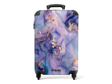 Veiling - Koffer handbagage dromirig marmer, Nieuw