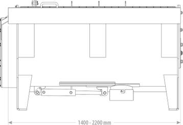Betonmixer 1.40-2.20m