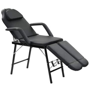 vidaXL Gezichtsbehandelstoel draagbaar 185x78x76 cm, Sport en Fitness, Verzenden, Nieuw